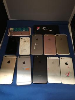 12 Mixed Bulk Purchased iPhones