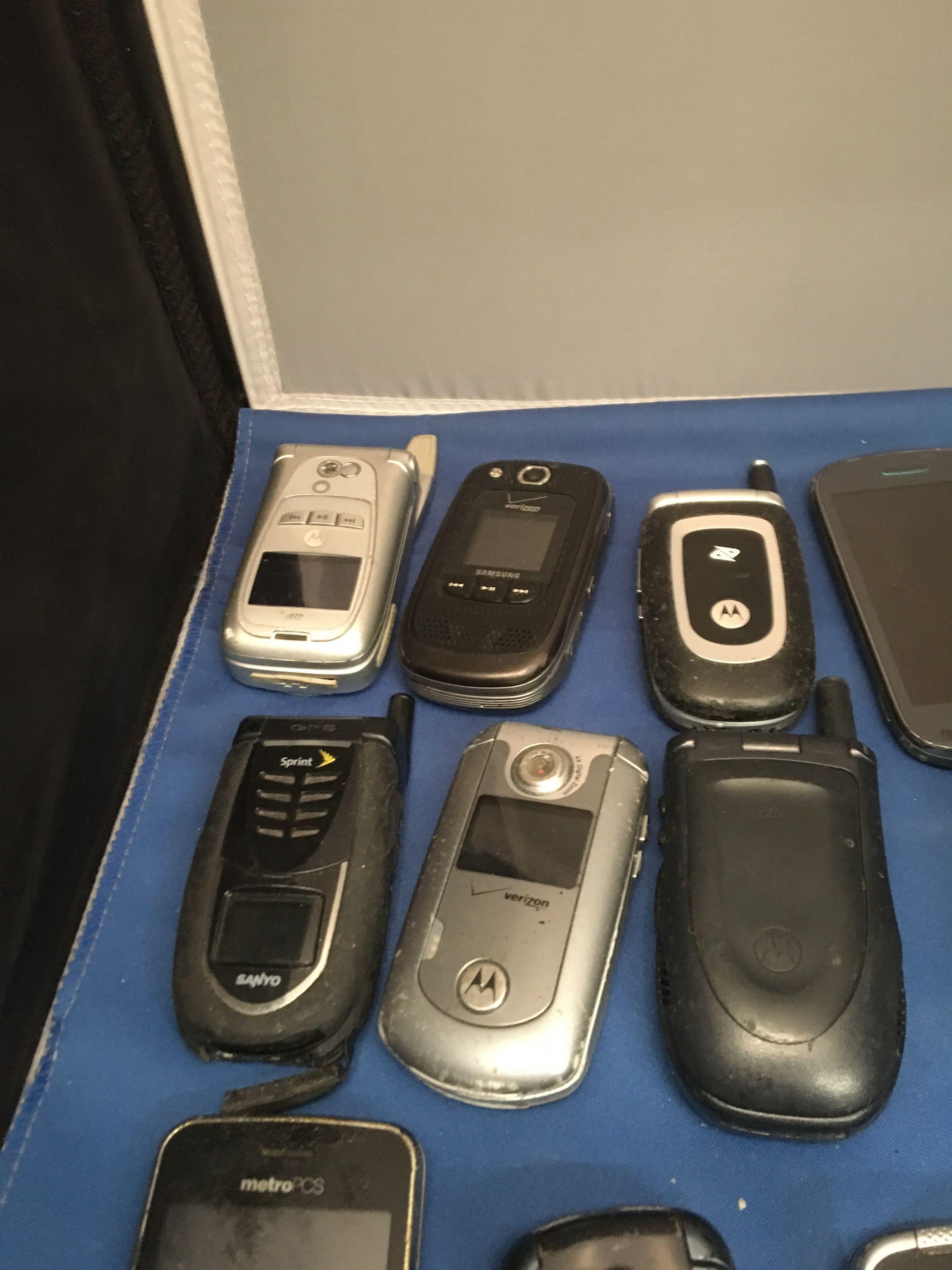 42 Mixed Bulk Purchased Cell Phones