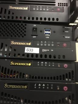 8 Supermicro Server Cases With Misc. Server Case