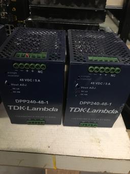Four TKD-Lambda Power Supply 48 VDC 5A