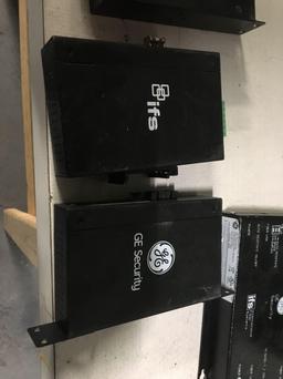 11 GE Security Opticam Ethernet Transceivers With Misc.