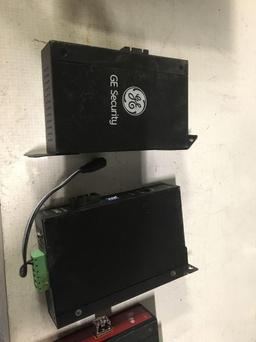 11 GE Security Opticam Ethernet Transceivers With Misc.