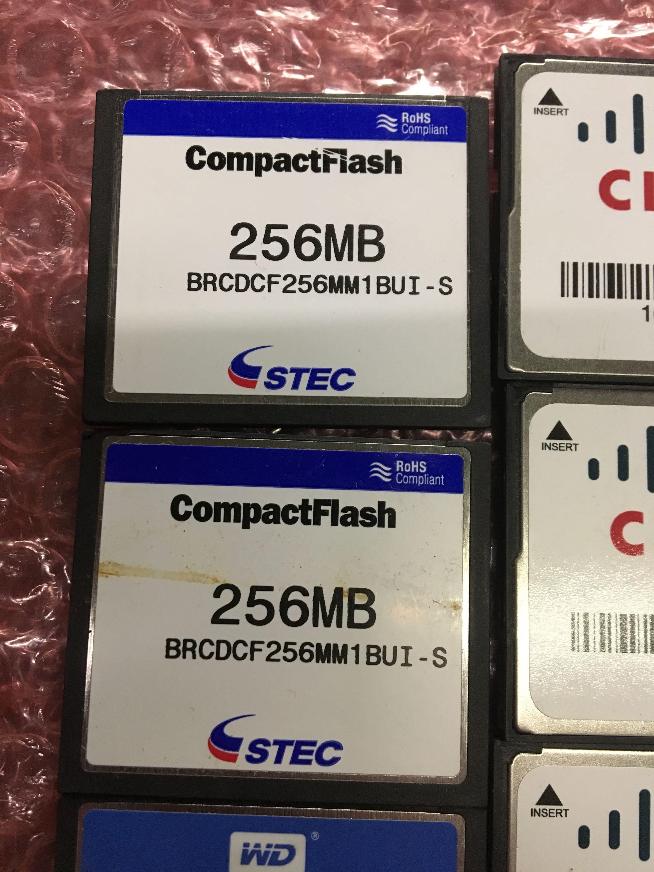 17 Assorted Brand/Model Compact Flash