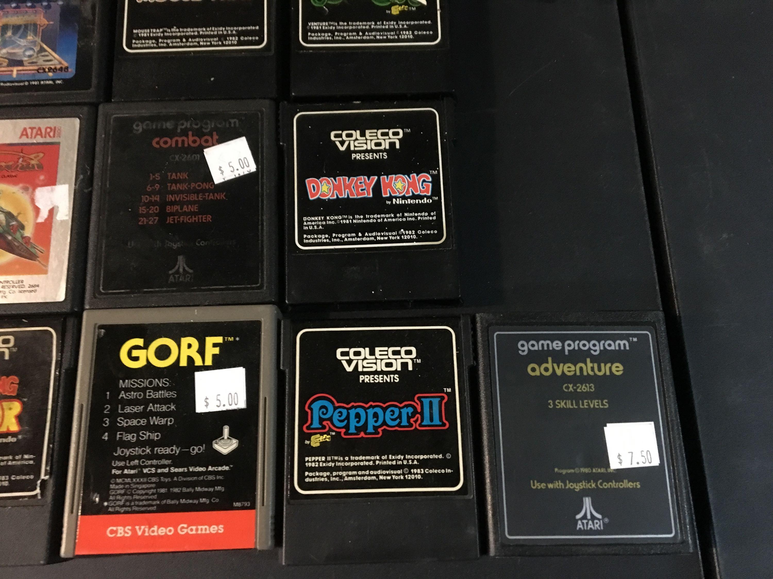 Coleco Vision game Counsel With Assorted Games