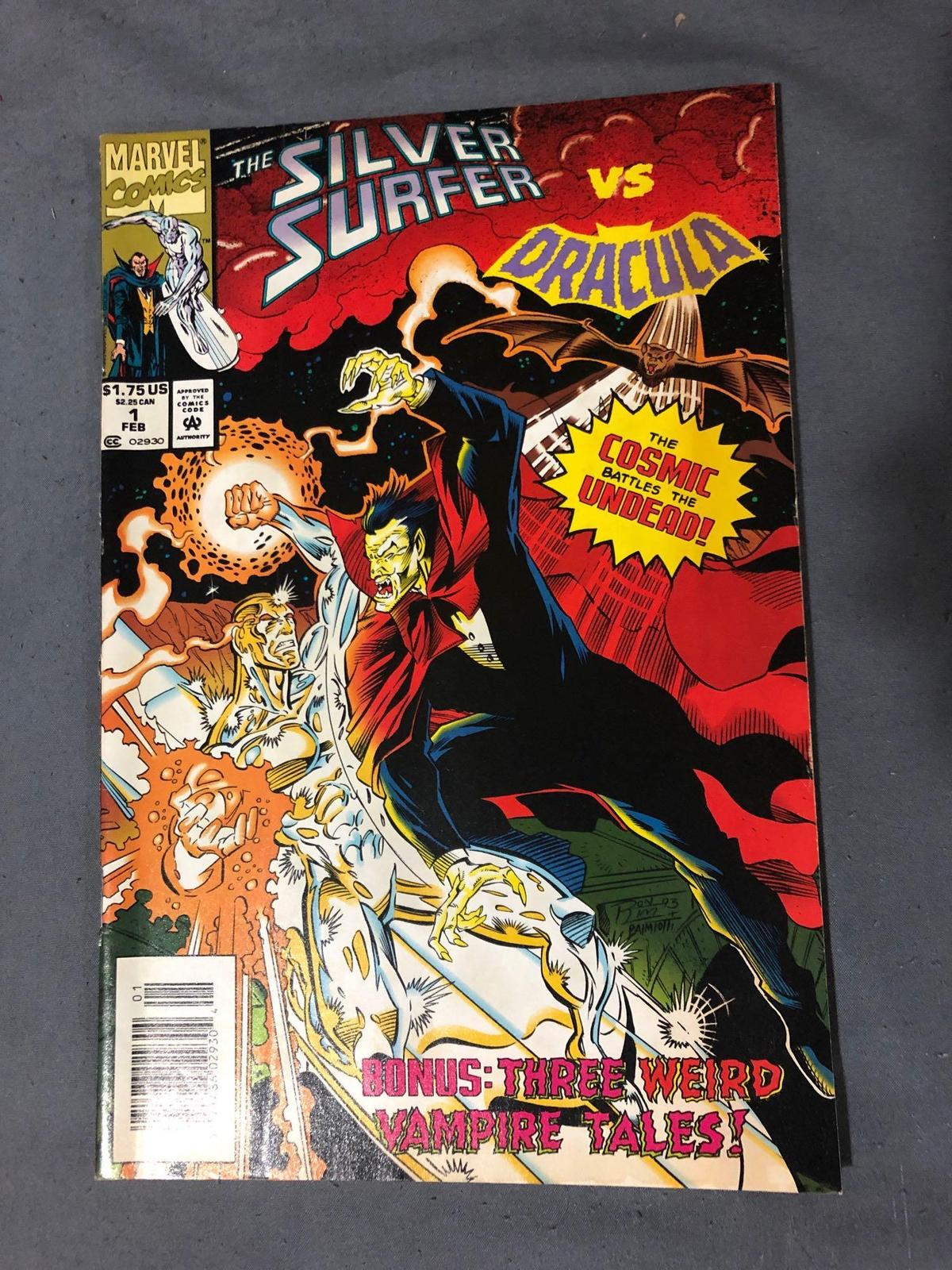 Silver Surfer vs Dracula