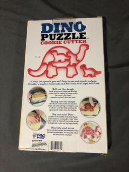 Dino Puzzle Cookie Cutters