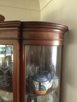 Morganton Genuine Mahogany China Cabinet