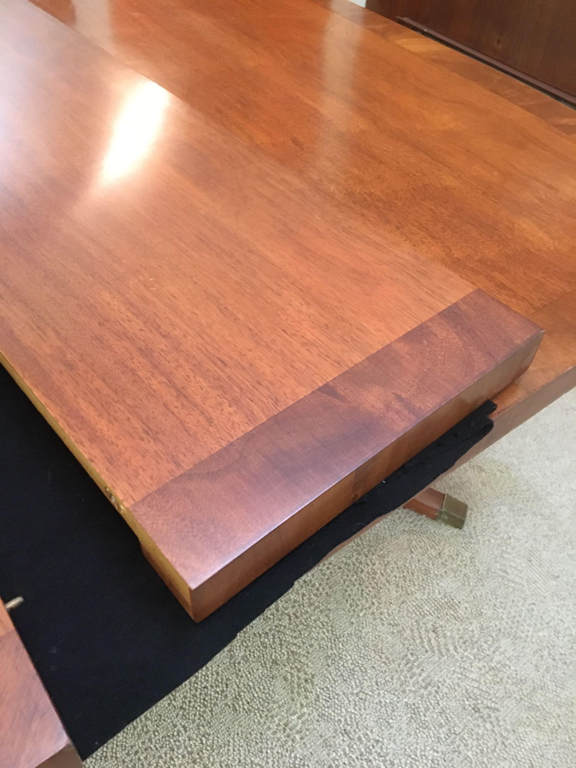 Mid Century Modern Mahogany Dining Table