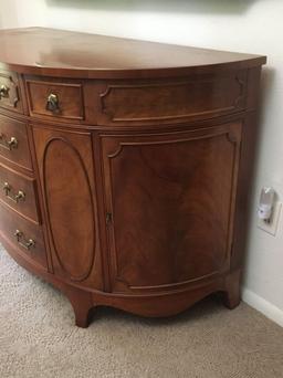 Mid Century Modern Morganton Mahogany Hutch