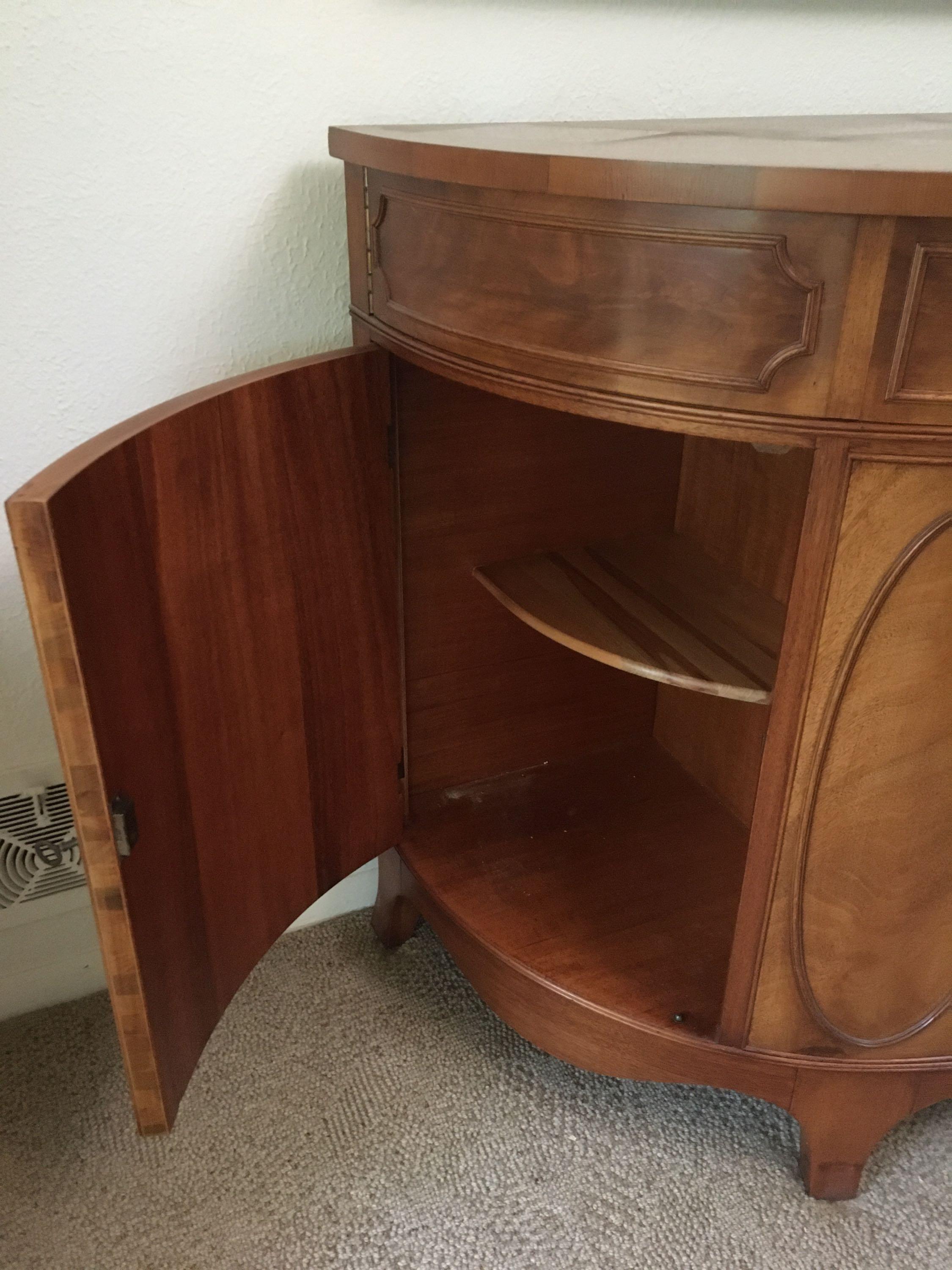 Mid Century Modern Morganton Mahogany Hutch