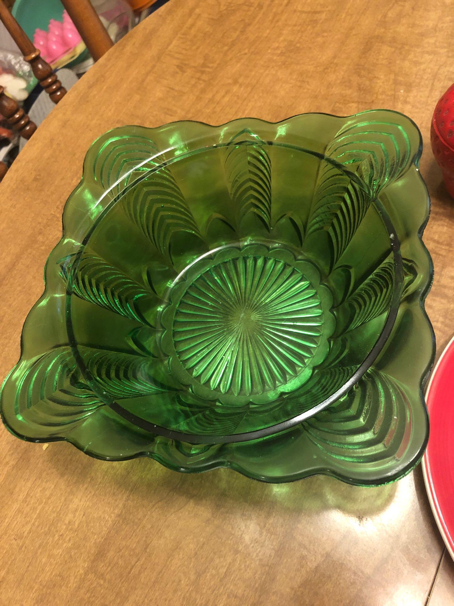 Various Bowls Containers And Glassware