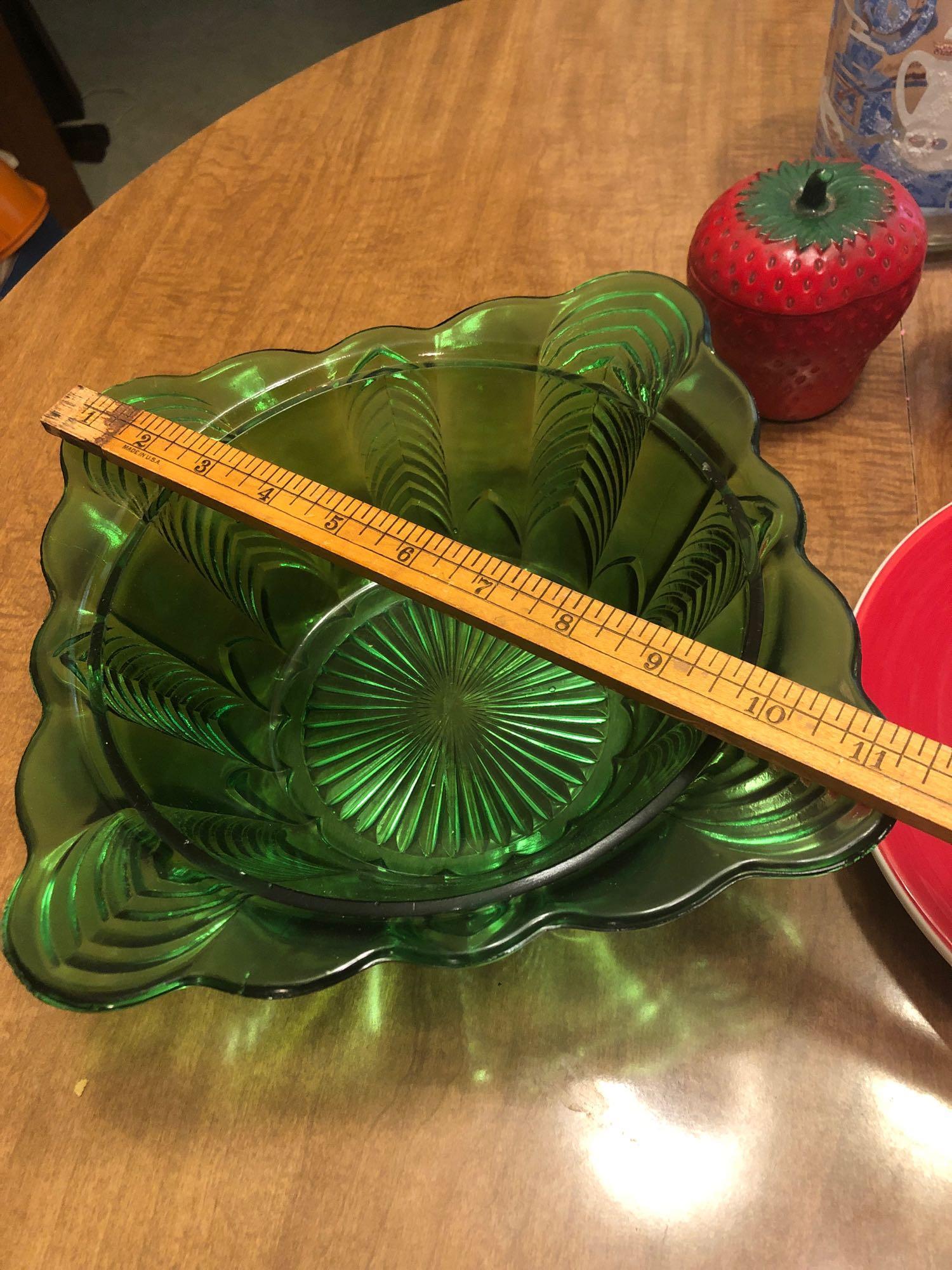 Various Bowls Containers And Glassware