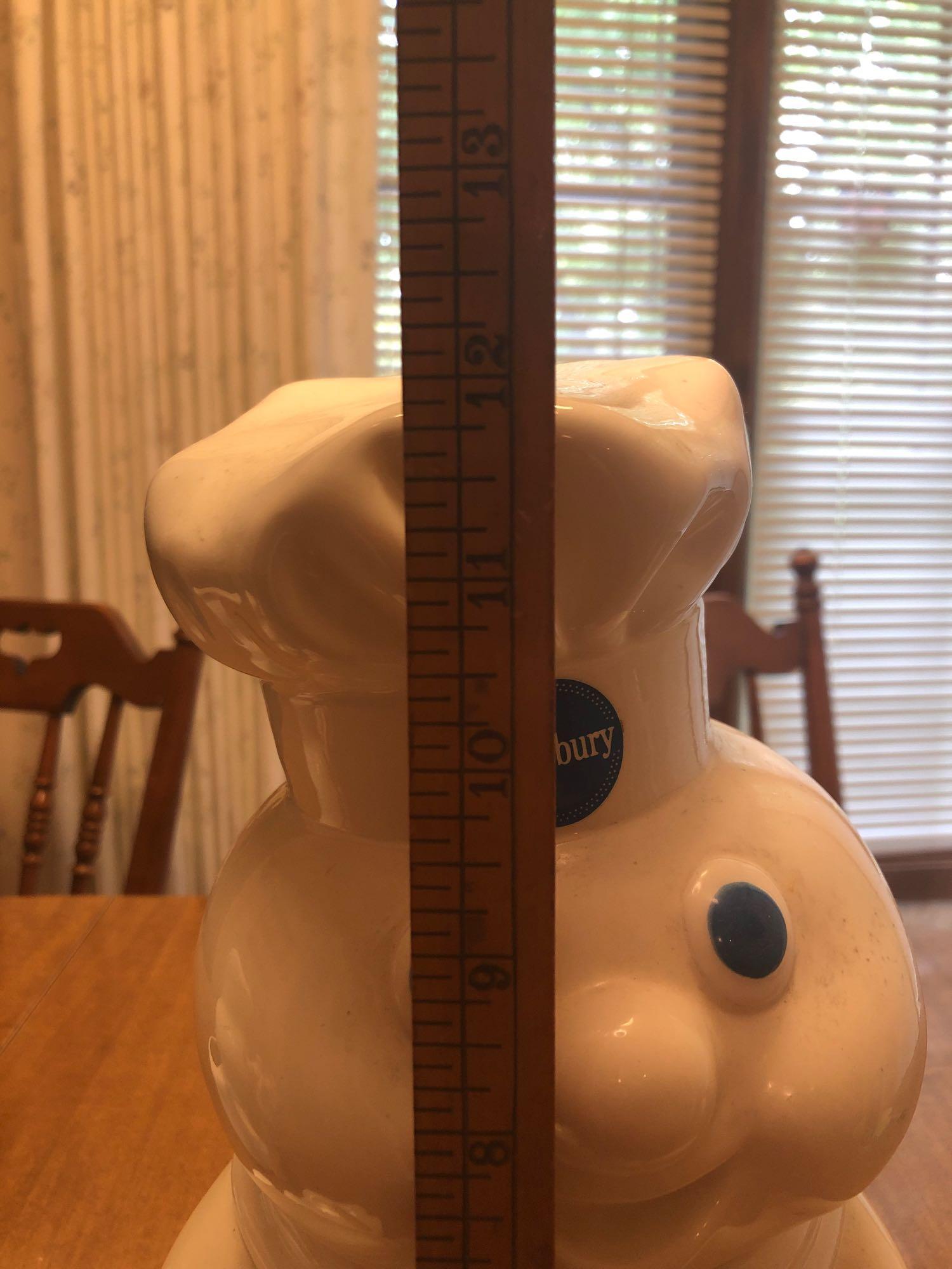 Pillsbury Dough Boy Cookie Jar And Shaker Sets