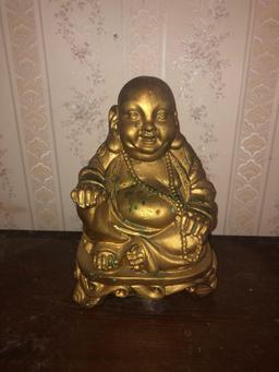 Vintage Buddha Coin Bank