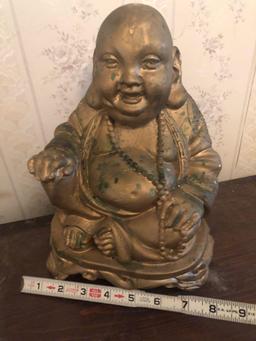 Vintage Buddha Coin Bank