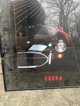 Framed elegante Cobra poster