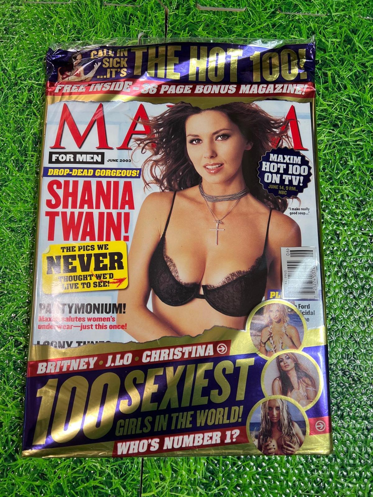 vintage maxim magazine sealed 100 sexiest girls