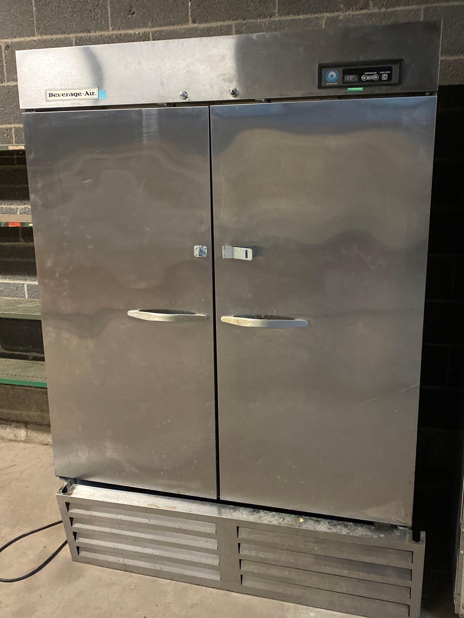 Beverage Air Two Door Refrigerator