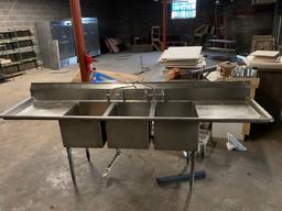 Three Basin Commercial Sink