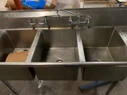 Three Basin Commercial Sink