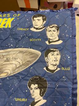 Vintage Star Trek Banner/ Blanket