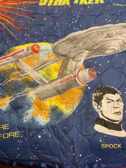Vintage Star Trek Banner/ Blanket