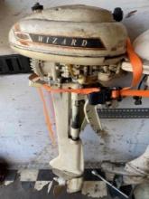 Wizard Vintage Outboard Motor