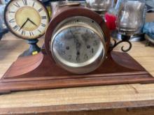Mantle Clock and Misc Decor