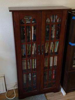 Book Shelf With Glass Doors