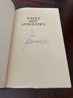 Justice Not Vengeance Signed First Edition