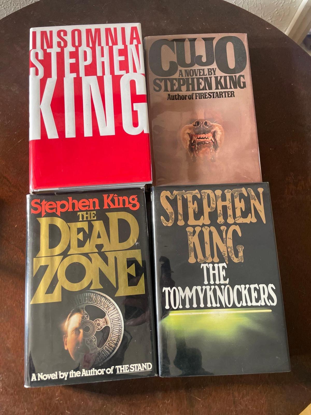 (4) Stephen King Books