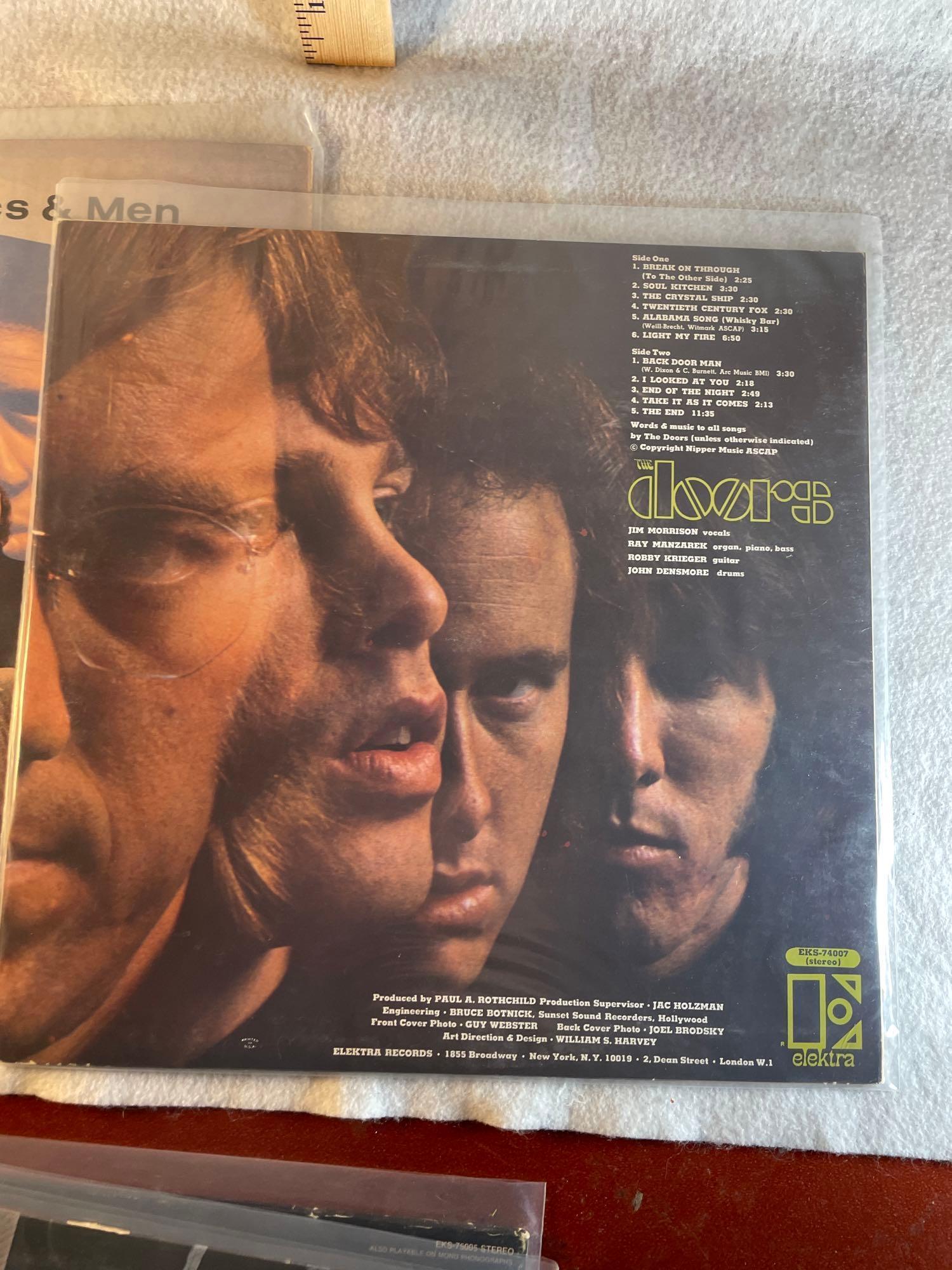 The Doors Original Vinyl Records (5)