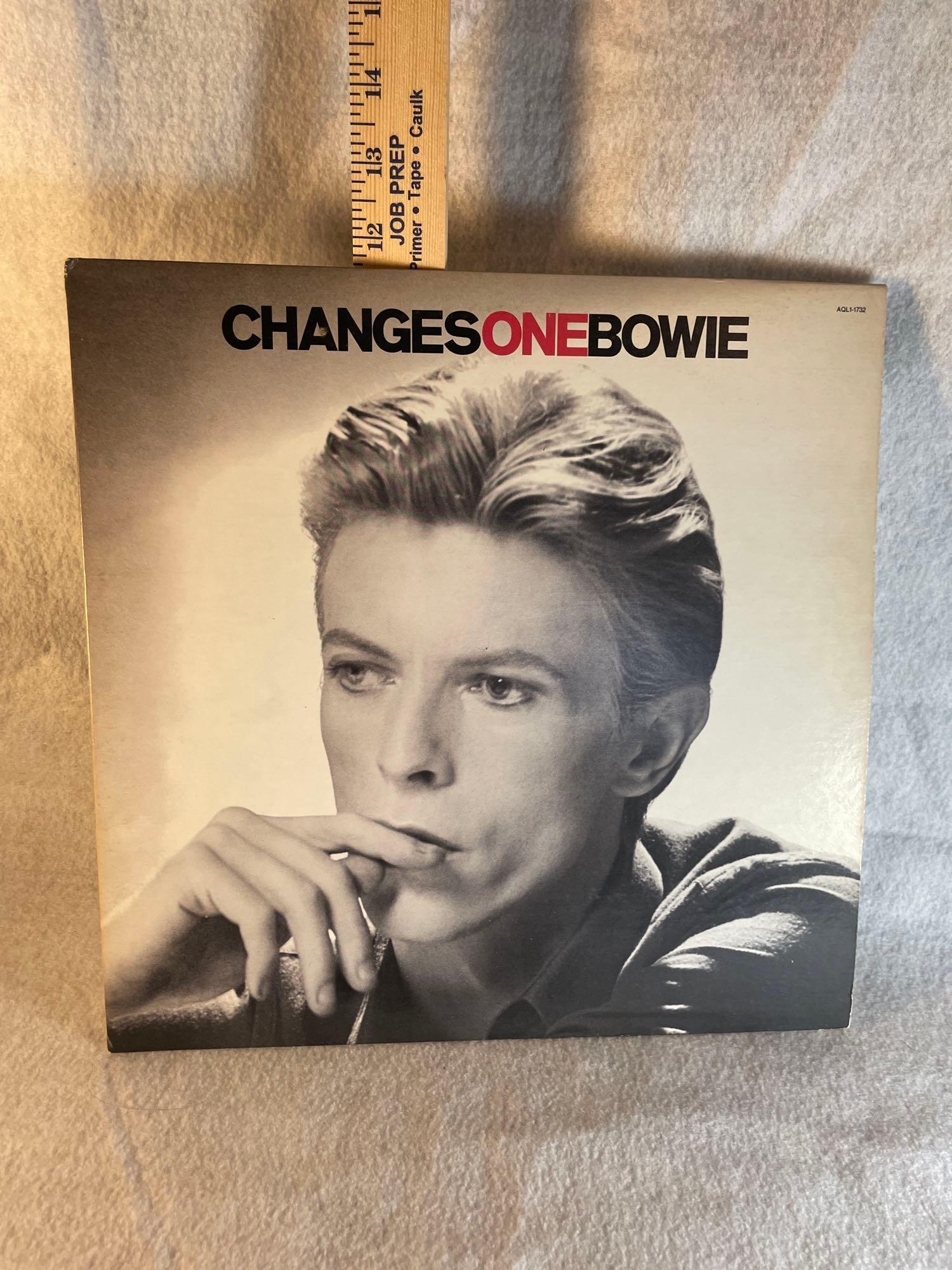 David Bowie Original Vinyl Records (3)