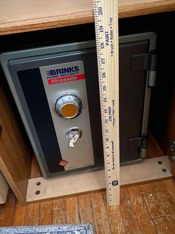 Brinks Fire Safe With Cabinet