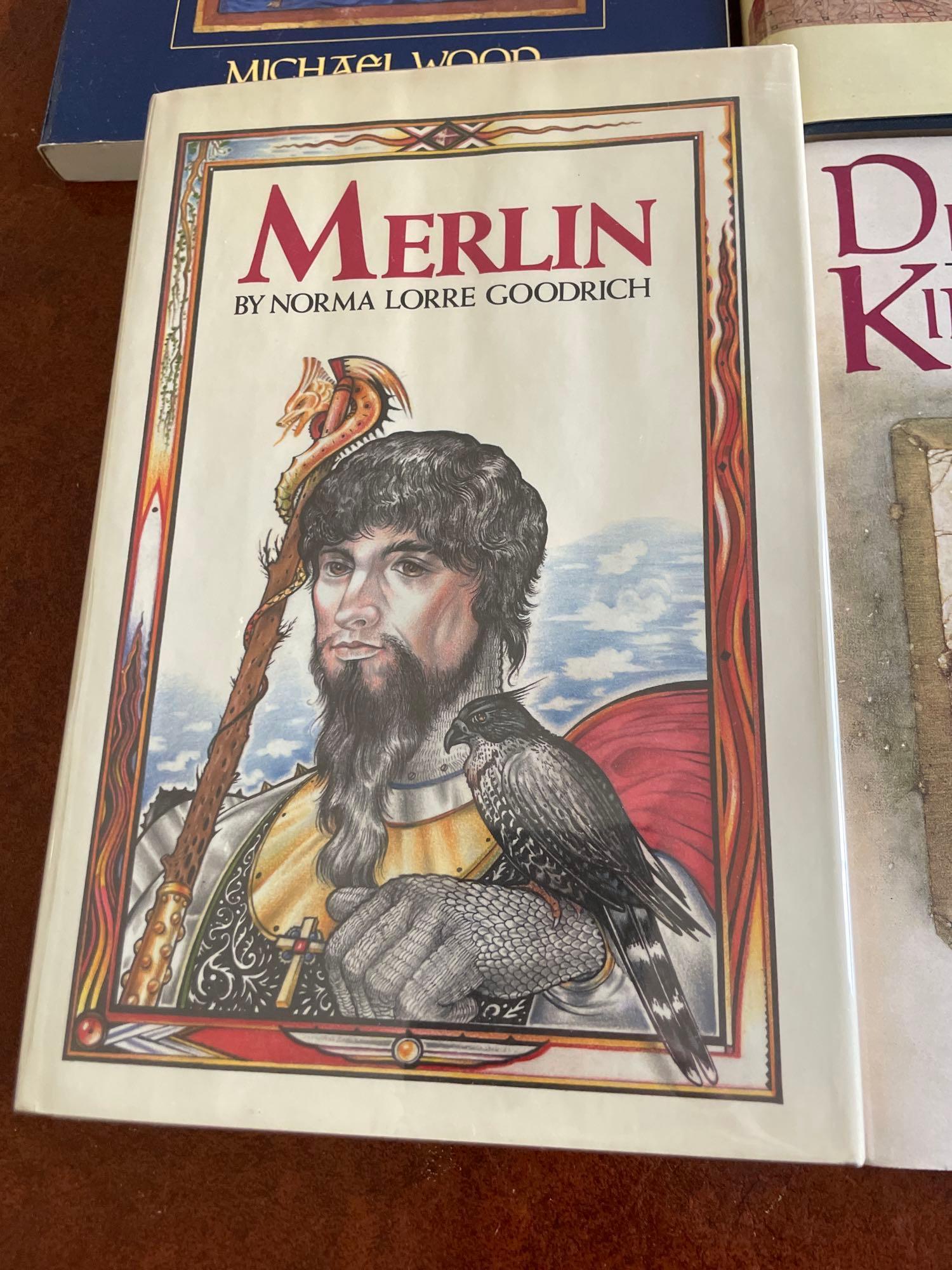 King Arthur, Merlin, and Dark Ages Books (4)