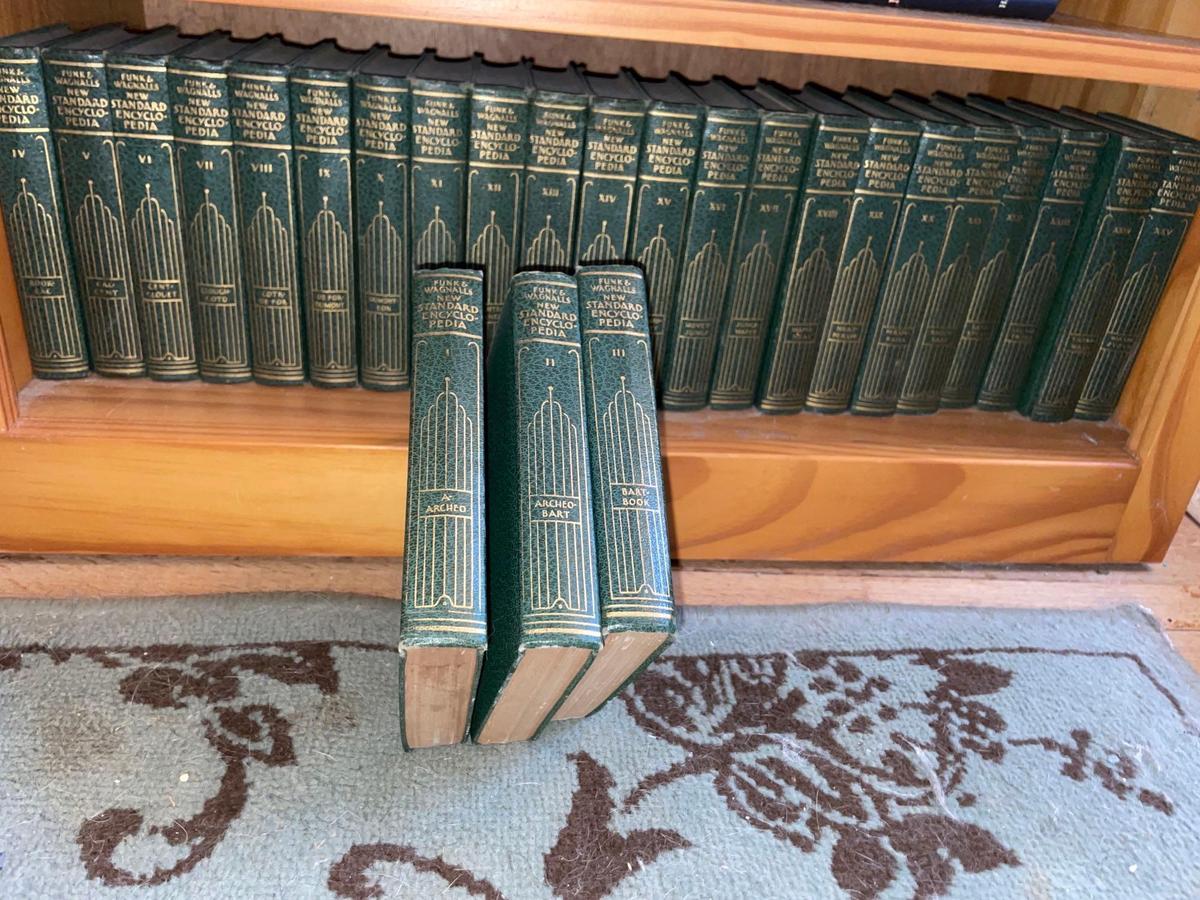 Antique Encyclopedia Set