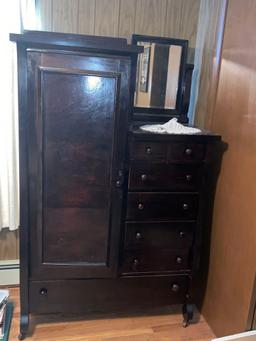 1950s Dresser Armoire