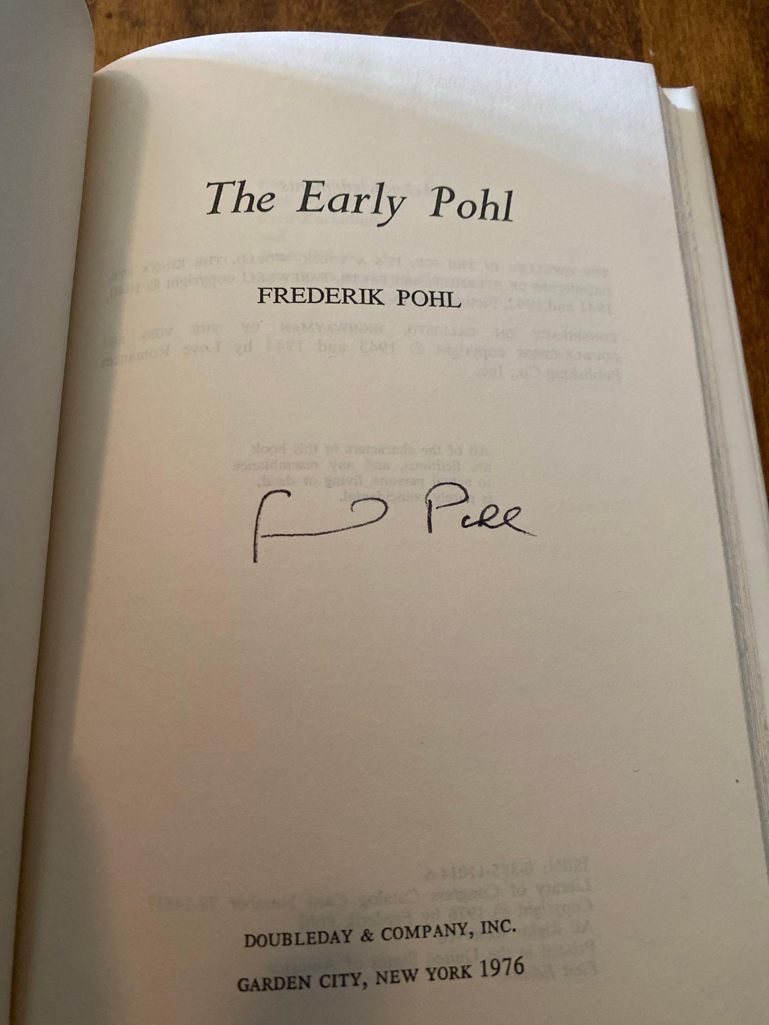 Six Autographed First Edition Novels