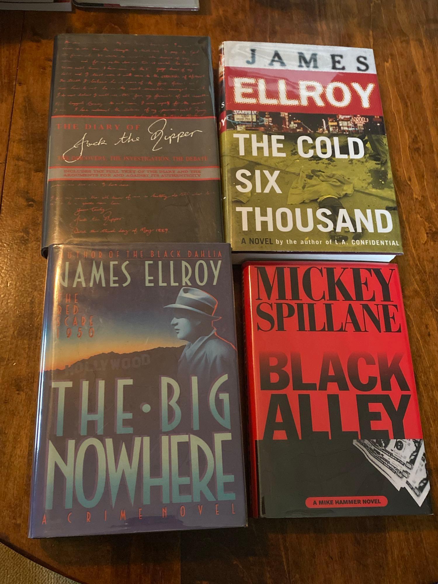 Four First Edition Hardcover Novels