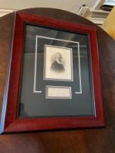 American Poet John Greenleaf Whittier photo and Signature