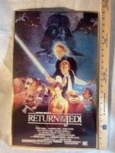 Star Wars Return Of The Jedi Metal Sign