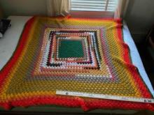 Vintage Afghan Blanket