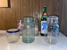 Vintage Glasses, Jars and Bottles