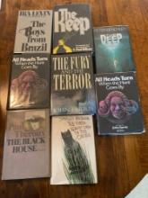 Eight Assorted First Edition Horror Books