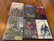 Six Autographed First Edition Novels