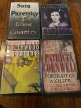 Nine Signed Hardcover Novels