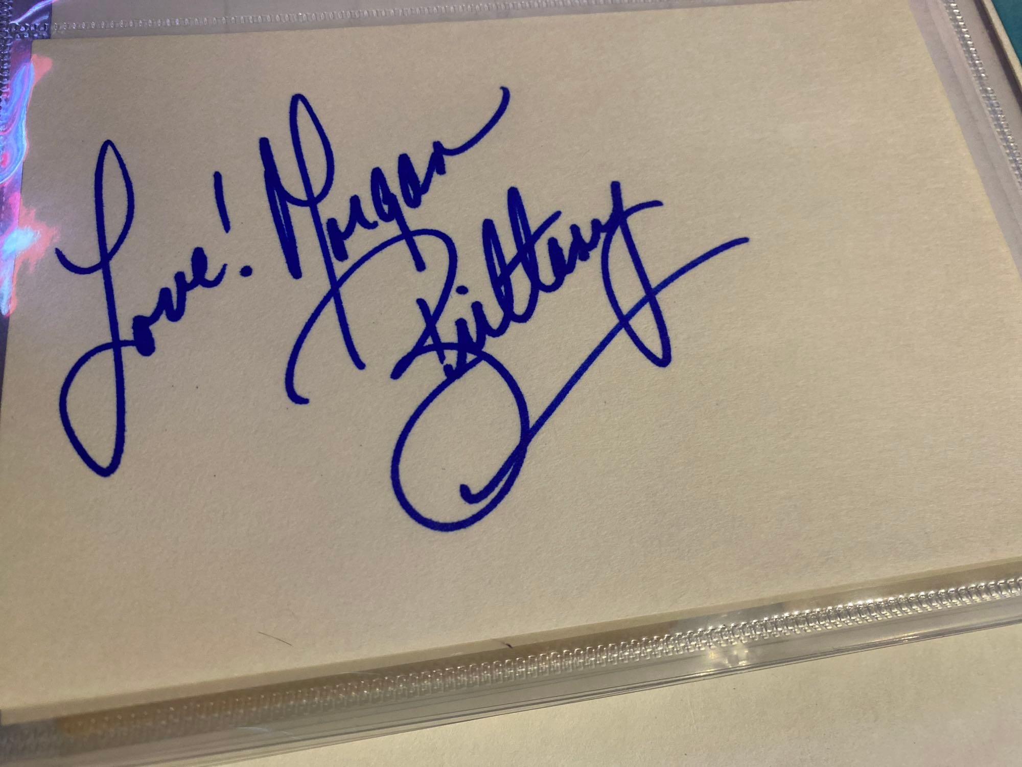 Eight Celebrity Autographs