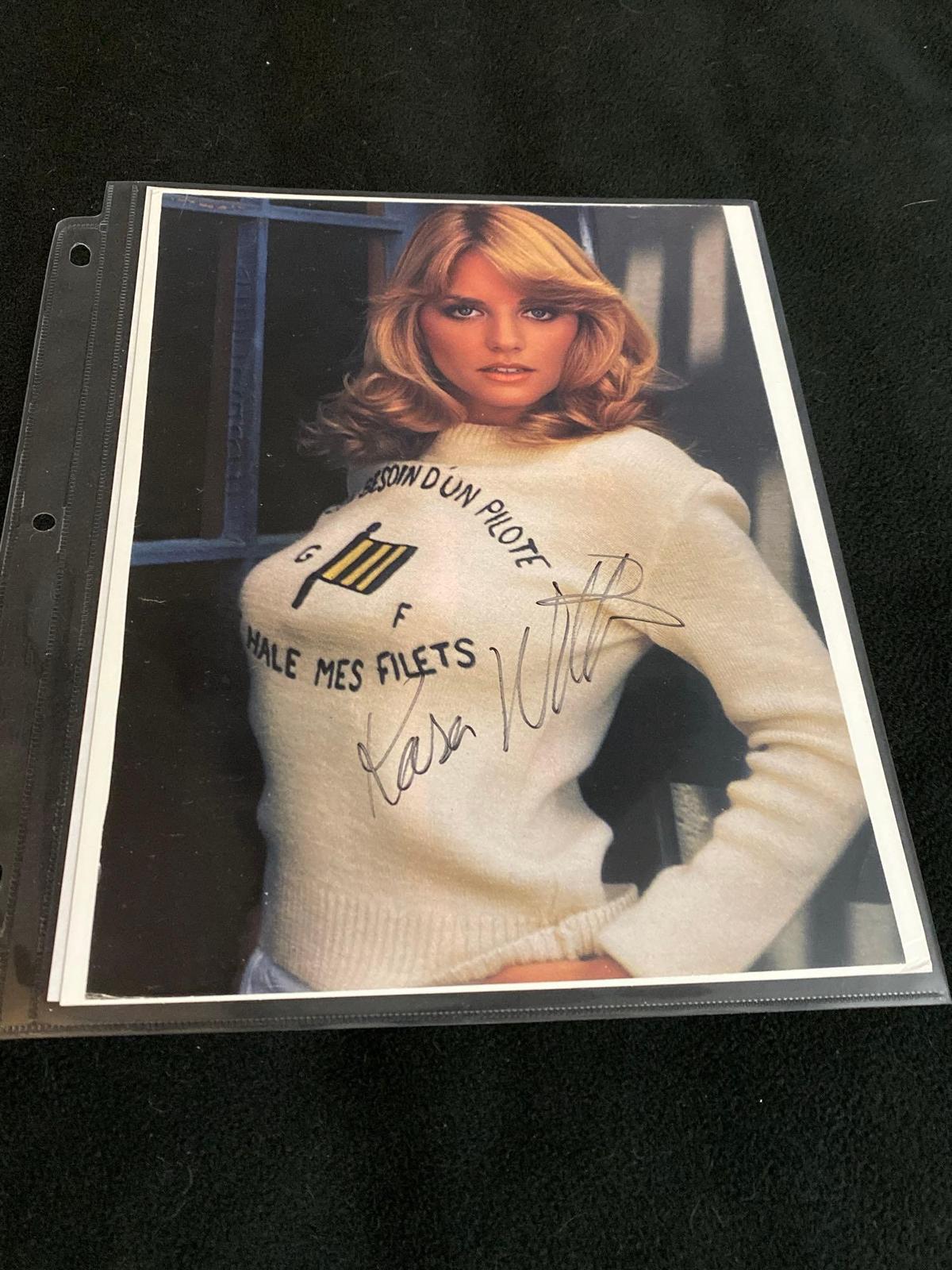 Playboy Playmate Karen Witter Signed Headshot