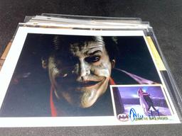 Assorted Batman Photos With Autograph Cards/Signatures