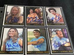 Night Of The Living Dead Signed Collector Cards